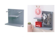 Mensola componibile forata