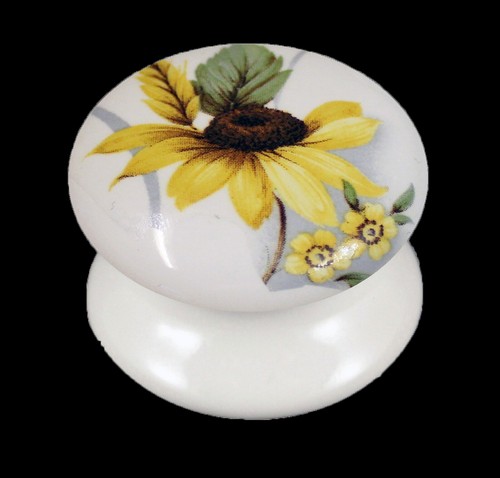 White porcelain girasole - white,
