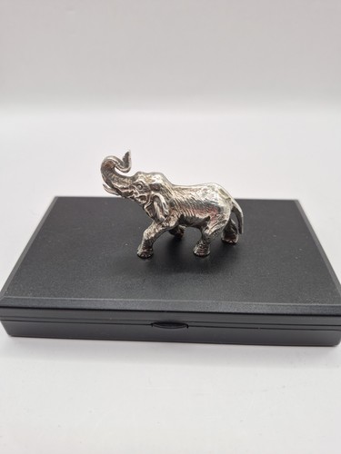 Statuina elefante argento - statuina,