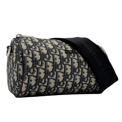 Dior bag oblique roller - oblique, navy