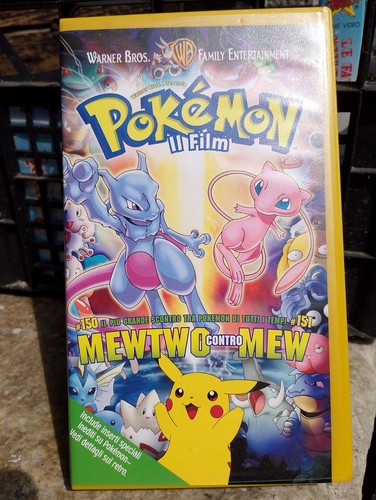 Vhs pokémon film - vhs, mewtwo