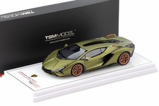 Modellino 1:43 TSM Lamborghini Sian FKP 37 Verde Gea verde opaco TSM430829