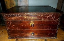 Wooden Tool Box With Drawers