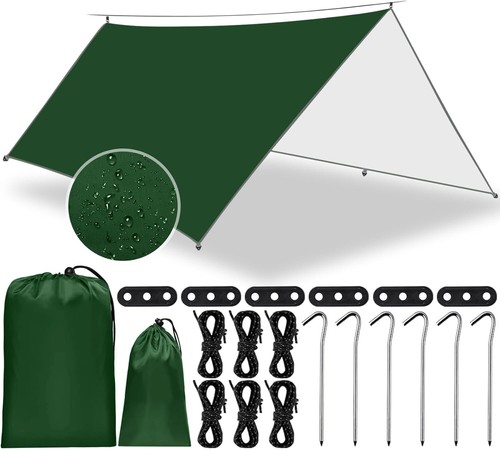 Tarp campeggio 3x3m telo tenda - tarp,