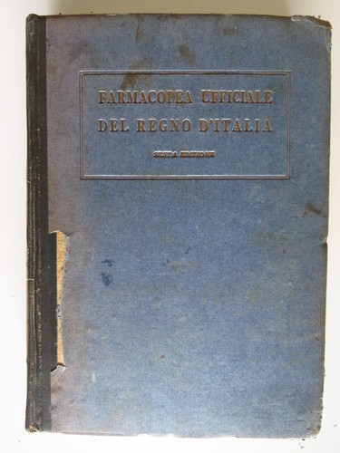 Farmacopea ufficiale del regno - ufficiale,