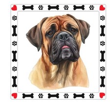 Adesivo cane Bullmastiff A682