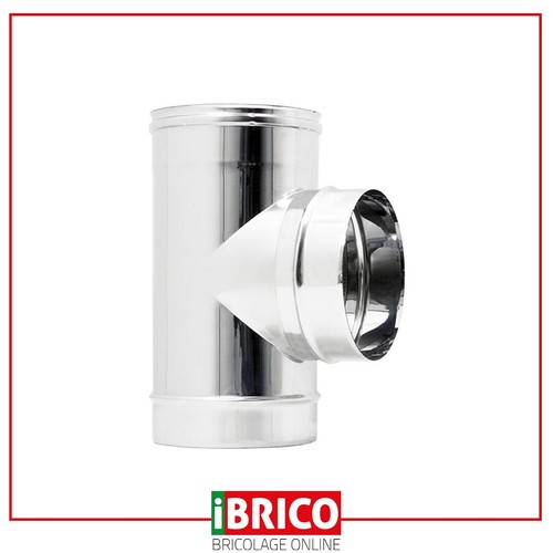Tee acciaio inox per - , canna