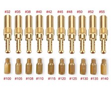 Kit Getti Carburatore Keihin 20pz PWK PE PJ FCR PWM Min/Max Ottone M5 M6 #32-140