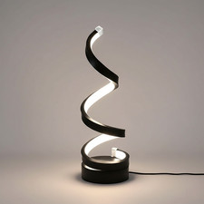 Lampada da Tavolo LED a Spirale 13W 3 Colori CCT Switch 480 lm Design Moderno