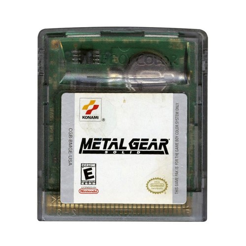 Metal gear solid gbc - solid,