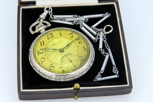 Antico orologio tasca - orologio, art