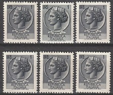 ITALIA  REPUBBLICA 1955