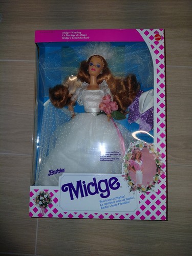 Barbie midge wedding day - barbie,