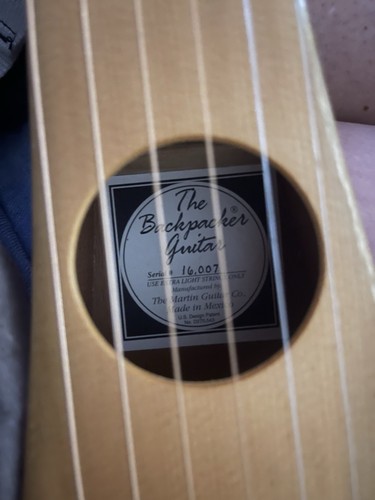 Martin backpacker chitarra - backpacker,