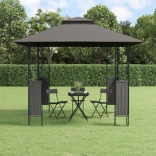 Gazebo Anthracite Steel frame