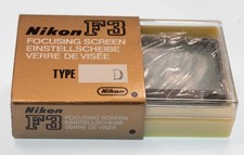 NIKON VETRINO DI MESSA A FUOCO FOCUSING SCREEN PER NIKON F3 F3HP  MODELLO D