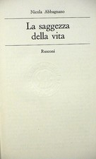 LA SAGGEZZA DELLA VITA Nicola