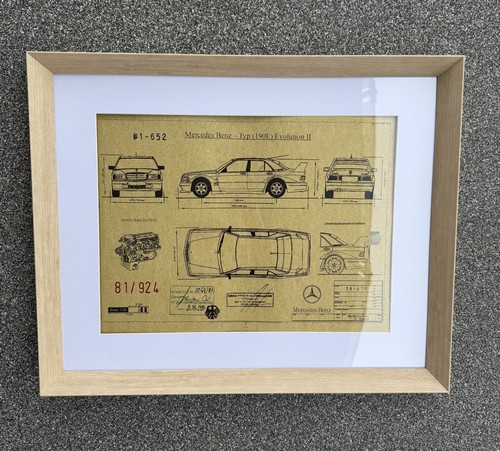 Premium artprint mercedes - artprint, ‒