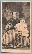 CDV 1870 Mère & Bébé belle