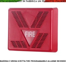 CAMPANA ELETTRONICA ROSSA
