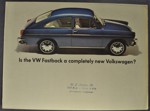 Volkswagen 1600 fastback - volkswagen, 1966