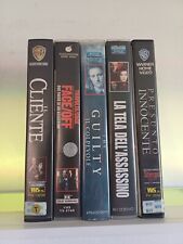 Lotto di 5 vhs collezione film thriller (v. titoli in foto) (Ford, Garcia)