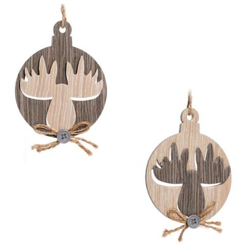 Ornamenti 10cm renna - 10cm, 3d