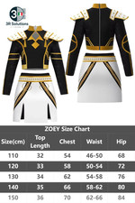 Bambini Rumi Zoey Mira Demon Hunters Kpop Costume Cosplay per Bambine Abbigliame