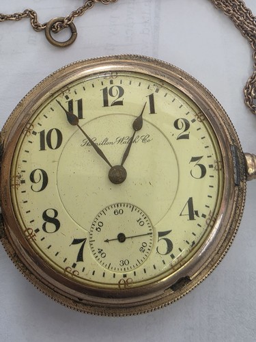 Orologio tasca hamilton - da,