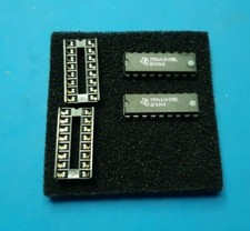 COMMODORE 16 C16 - REPAIR KIT - 2pcs RAM 4416  + 2pcs socket professional (NEW)