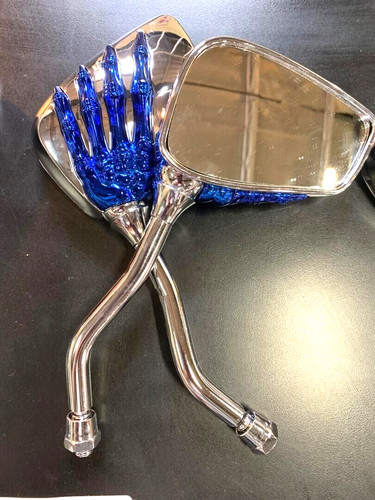 Specchio personalizzato blu - specchio,