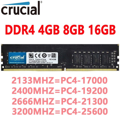 Crucial ddr4 ram - crucial,