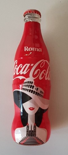 Bottiglia coca cola città - bottiglia,
