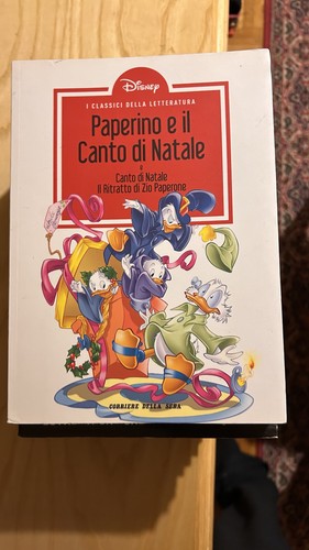 Paperino canto di natale - e,