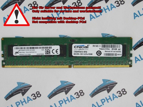 Rdimm ecc reg ddr4 - 8,