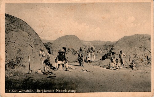 Cartolina colonie tedesca - colonie,
