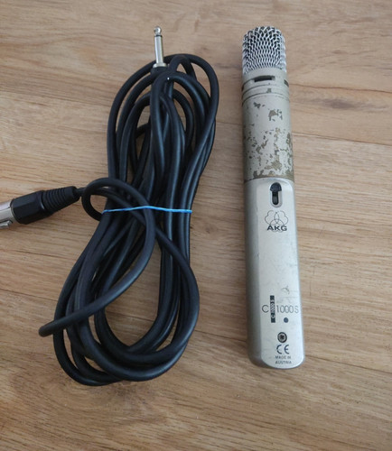 Vintage microphone akg c1000 - microphone,
