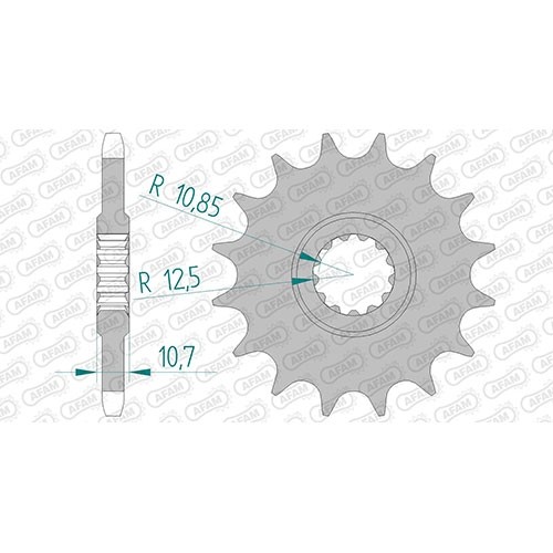 Stahl ritzel für yamaha - stahl,