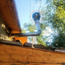 Ventilatore camino con motore - camino,