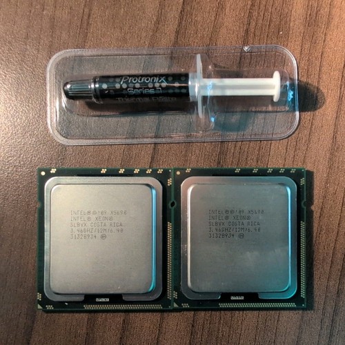 Coppia cpu intel xeon x5690 - coppia,