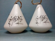 Coppia Lumi a sospensione - Vintage anni 50