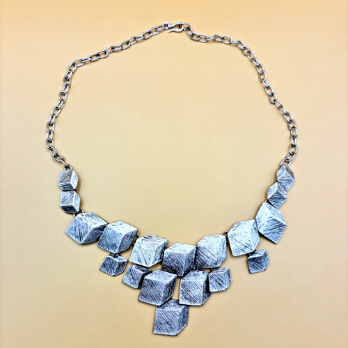 Collana girocollo cubi - , 3d