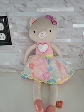 B Softies Cali gatto dita dei piedi ballerina ballerina peluche peluche bambola Lovey