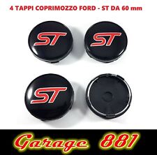 TAPPI COPRIMOZZO ST DA 60 mm BORCHIE PER CERCHI IN LEGA FORD 4 pezzi
