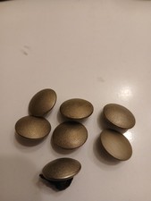 lotto 7 bottoni tedeschi II guerra da giacca