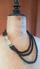 Collana retrò anni 50 a tre