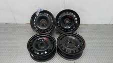 SERIE 4 CERCHI IN FERRO OPEL Corsa E 2014 2019 usati COME DA FOTO