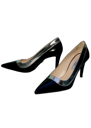 Prada decollete vernice nero - prada,