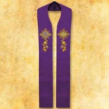 Stola ricamata "Dominium"