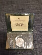 Moneta Celebrativa L.500 Argento FDC Campionati Mondiali Di Atletica Roma 1987